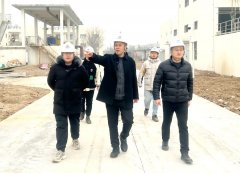 中化学尊龙凯时总经理朱龙海到蒲城项目调研